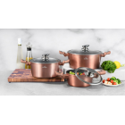 Kivist 6-osaline potikomplekt ZILNER Rose gold ZL-8562