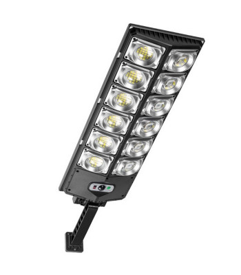 LED luminofoorlamp päikesepaneeli ja juhtpaneeliga W789A-6