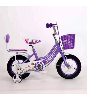 12-tolliste ratastega laste jalgratas - lilla, YIBEIQI