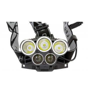 Spotlight peas CREE LED XM-L T6 X5 LED-iga