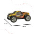 RC auto WLtoys A979-A 2,4 GHz 35 km/h 1:18