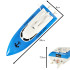 RC Boat 4CH Mini CP802 Sinine