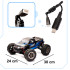 RC Car Q901 Harjadeta 1:16 2,4G 4CH 52km/h Sinine