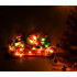 LED jõulurippvalgustid Merry Christmas kaunistused 45cm