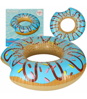 BESTWAY 36118 "Donut" sinine 107 cm ujumisring