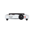 Adler AD 6503 Ühe põletiga elektriline reisipliit 1500 W pliidiplaat