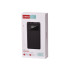 L-BRNO Power Bank 30000mAh LED ekraaniga, must