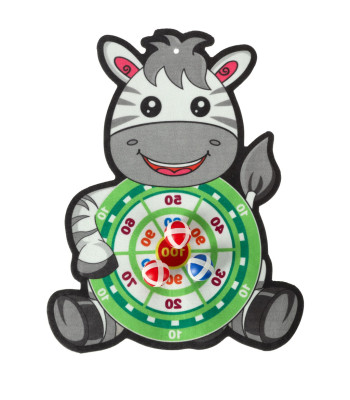 Velcro noolemäng Safe Dart Target Zebra II kategooria versioon