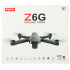 RC 2.4G Z6G- neljakordne droon 1MP wifi kaameraga