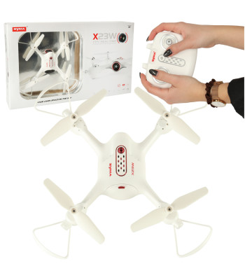 Syma X23W 2.4GHz 4CH FPV Wi-Fi baltas RC dronas