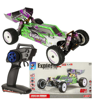 RC Car WLToys 104002 1:10 4WD 2,4 GHz