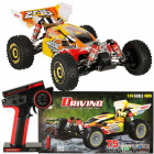 Kaugjuhtimispuldiga auto RC WLToys 144010 Speed Racing 1:14 Harjadeta mootor 75 km/h