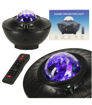 Star Projector LED Night Ball Bluetoothi kaugjuhtimispult