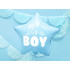 "It's a boy" fooliumist õhupall baby shower star sinine 48cm