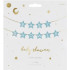 Baby Shower Stars Helesinised 290cm x 16,5cm