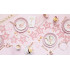 Baby Shower Stars Bright Pink 290cm x 16,5cm