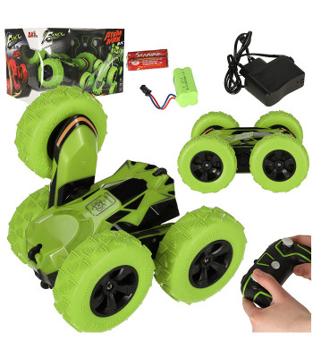 RC kaugjuhtimispuldiga trikiauto "Acrobat" Green