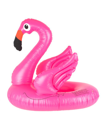 Täispuhutav laste pontoonratta flamingo