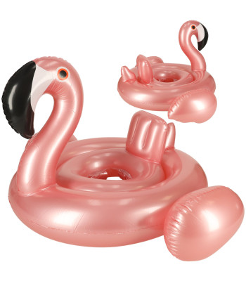 Täispuhutav istmega ratas lastele Flamingo