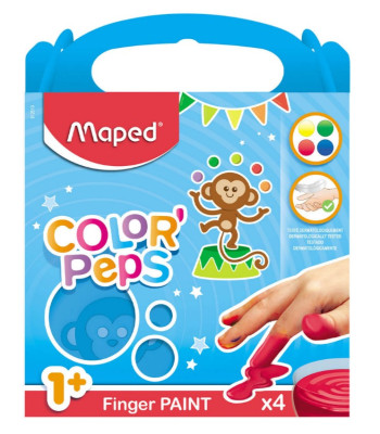 Colorpops sõrmevärvid 4 tk.