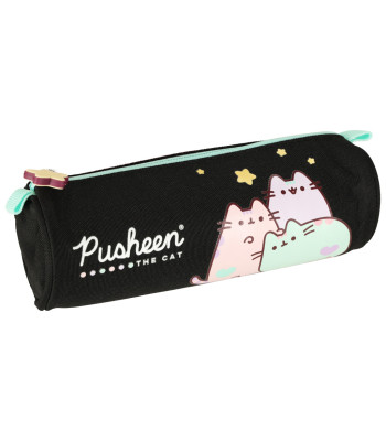 Pusheen Pastel must torukujuline pliiatsikott