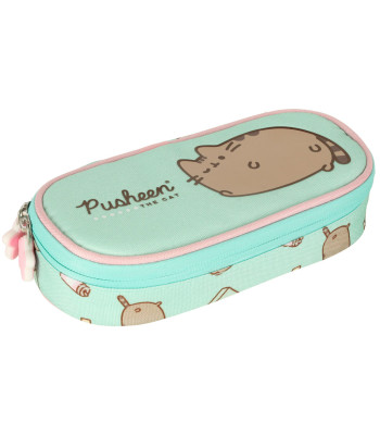 Pusheen Mint polsterdatud klapiga pliiatsiümbris