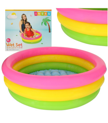 BESTWAY 57107 Lastele mõeldud Rainbow Garden Pool