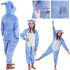 Kigurumi pidžaamad tüdrukutele Springos HA5064 110 - 120 cm