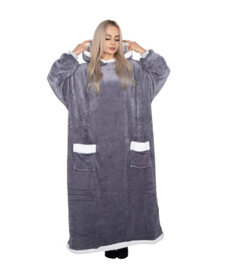 Suur kapuutsiga tekk hoodie blanket  Springos HA7328 hall