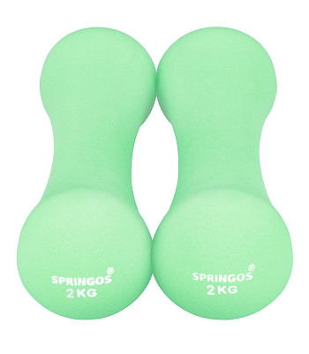 Neopreenist hantlid Springos FA1040 2x2kg