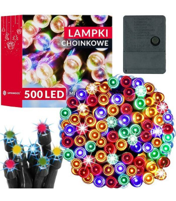 Jõulutuled Springos CL0536 500 Led mitmevärviline 34,5 m