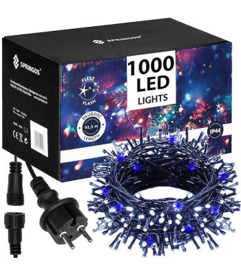 Jõulutuled Springos CL1008 1000 Led 61,5 m