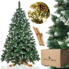 CT0190 Kunstlik jõulupuu 180 cm premium Royal Trees, lumine teemantmänd käbidega