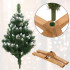 CT0189 kunstlik jõulupuu 150 cm Premium Royal Trees lumine teemantmänd koonustega