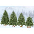 Kunstlik jõulupuu Premium Royal Trees Siberi kuusk puidust statiiviga Springos CT0182 180 cm