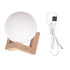 3D Kuu-kujuline sisseehitatud LED-lamp M