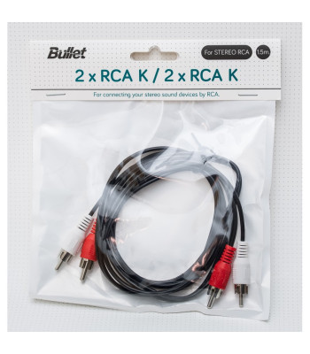 Juhe 2RCA K/2RCA K 1,5m