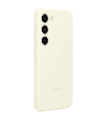 Samsung Galaxy S23 Ultra Cream Silikoonist ümbris