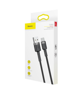 Baseus kaabel Cafule USB - USB-C 2,0 m 2A hall must