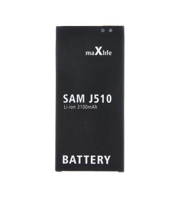 Maxlife aku Samsung Galaxy J5 2016 J510 EB-J510CBE jaoks 3100mAh