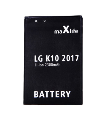 Maxlife aku LG K10 2017 M250N jaoks 2300mAh