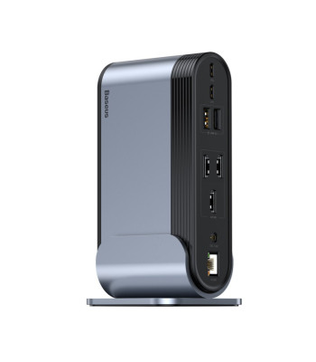 Baseus HUB Working Station kolme ekraaniga USB-C 17in1 pluss hall toiteplokk