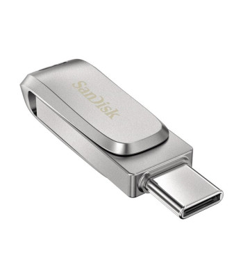 SanDisk 128 GB USB-C Ultra Dual Drive Luxe 150 MB/s täismetallist