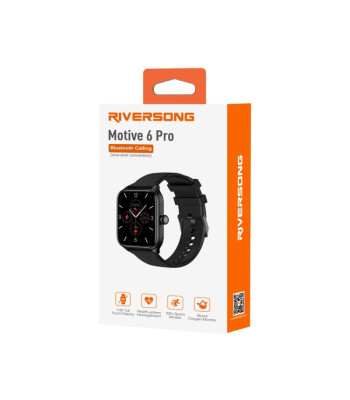 Riversong Smart Watch Motive 6 Pro Space Grey SW62