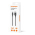 Riversong kaabel Zeta USB - microUSB 1.0m 2.4A must CM118