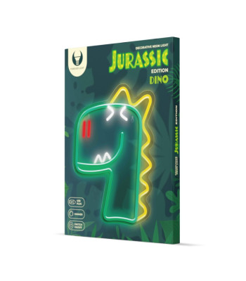 Neoon LED JURASSIC DINO roheline FLNJ02 Forever Light