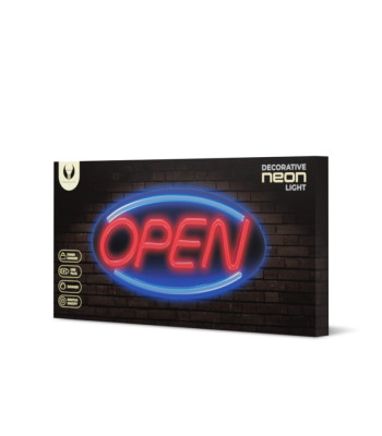 Neoon PLEXI LED OPEN sinine punane FPNE04X Forever Light