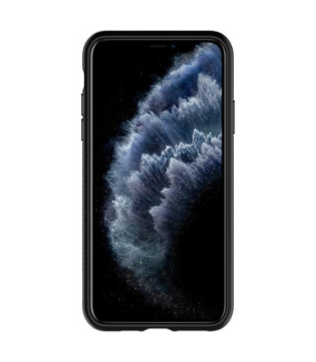 Spigeni vedel õhuümbris iPhone 11 Pro jaoks mattmust