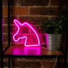 Neoon LED valgustus UNICORN roosa Bat + USB FLNEO1 Forever Light