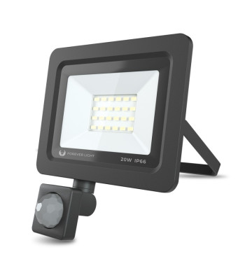 Kohtvalgusti LED PROXIM II 20W |6000K| PIR IP66 Forever Light